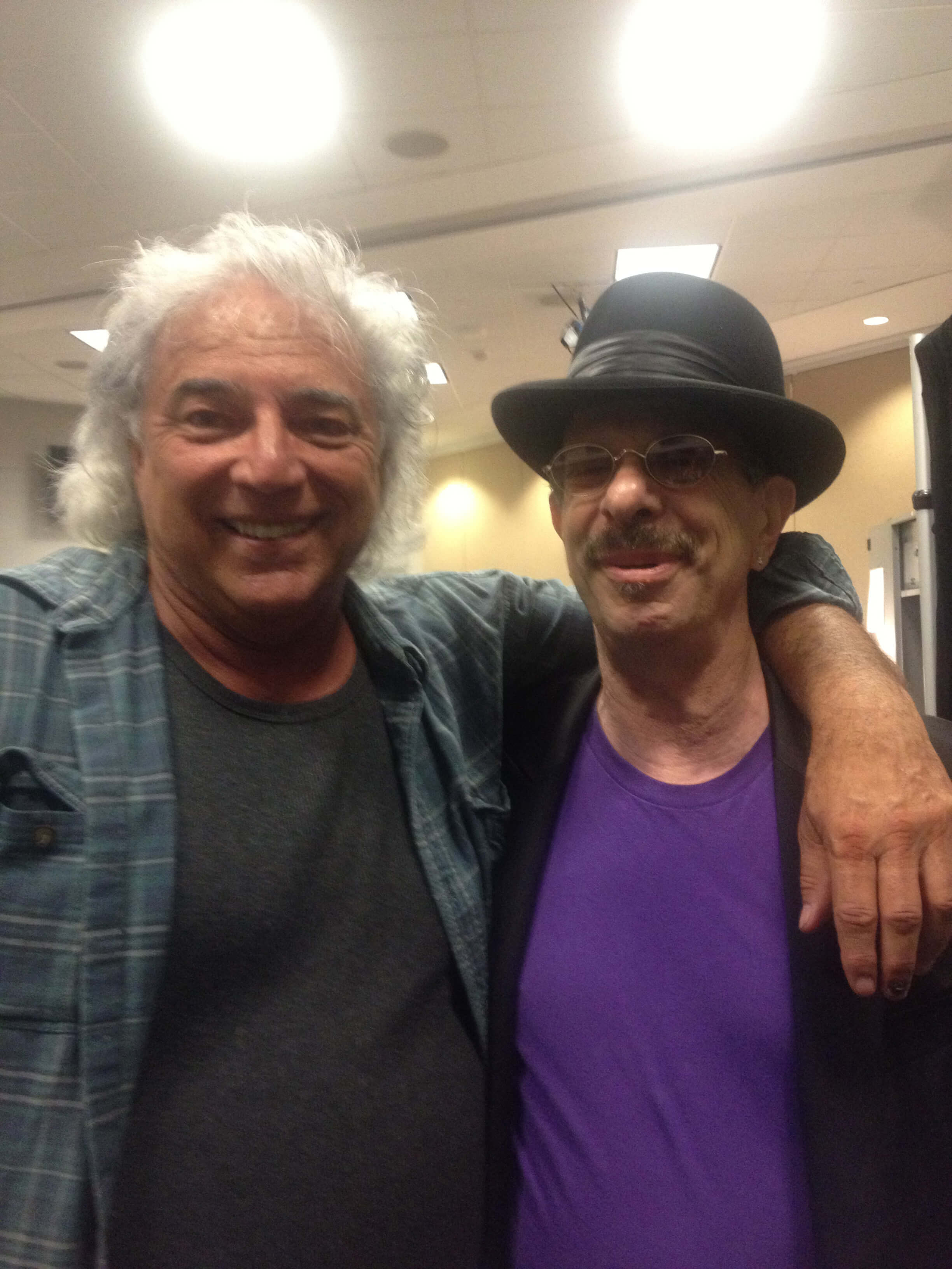 Don Oriolo with Danny Klein